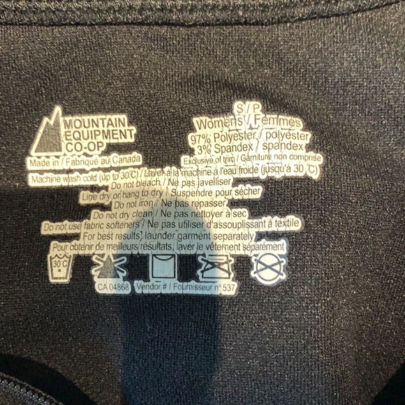 MEC 3/4 zip - Picture 3 of 3